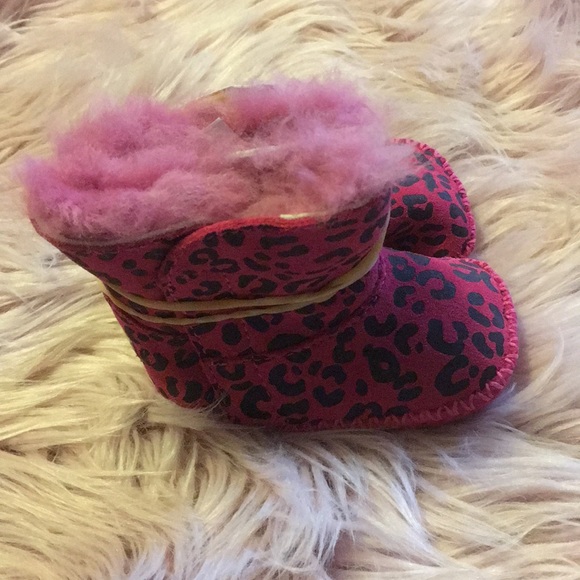 Baby Cassie Leopard Ugg boots - Picture 2 of 4